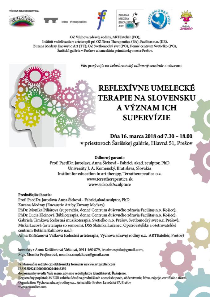 Reflexvne umeleck terapie na Slovensku a vznam ich supervzie