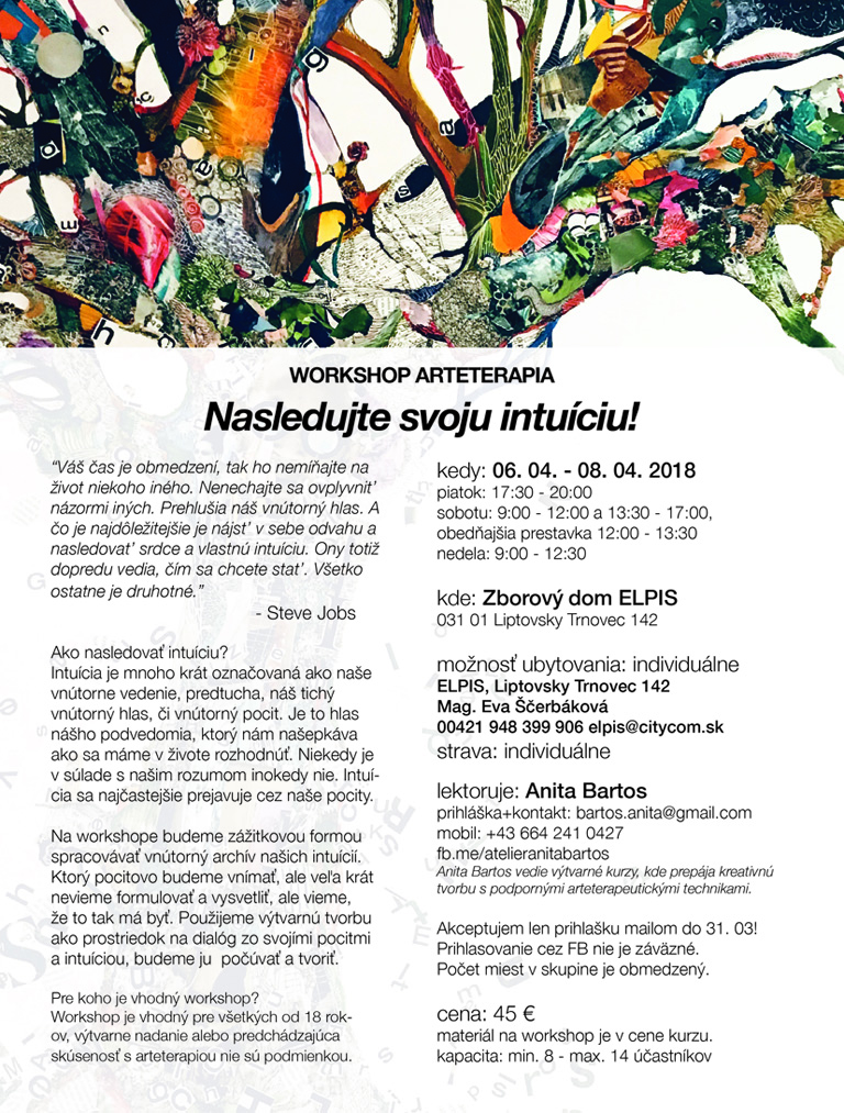 Workshop "Nasledujte svoju intuciu!"