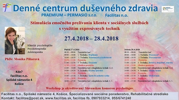 Stimulcia emonho prevania klienta v socilnych slubch s vyuitm expresvnych technk Ruky