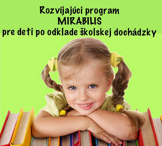 Partiznske_Program Mirabilis pre deti s odkladom kolskej dochdzky