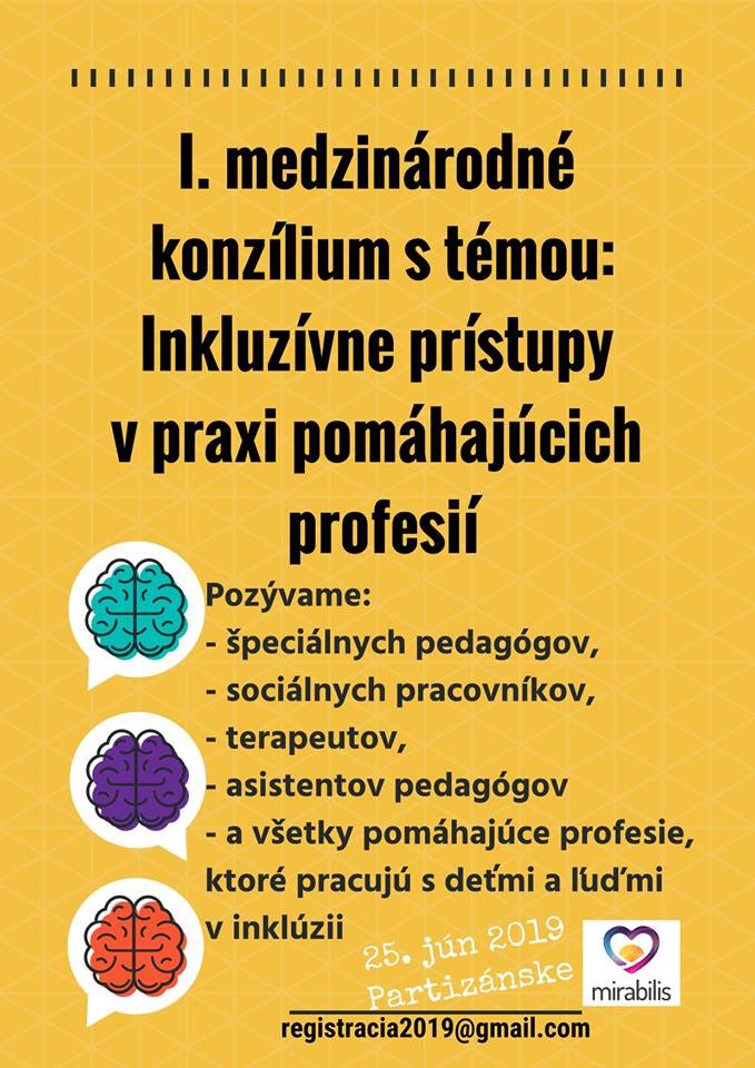NEPREMEKAJ Inkluzvne konzlium - registrcia otvoren do NEDELE