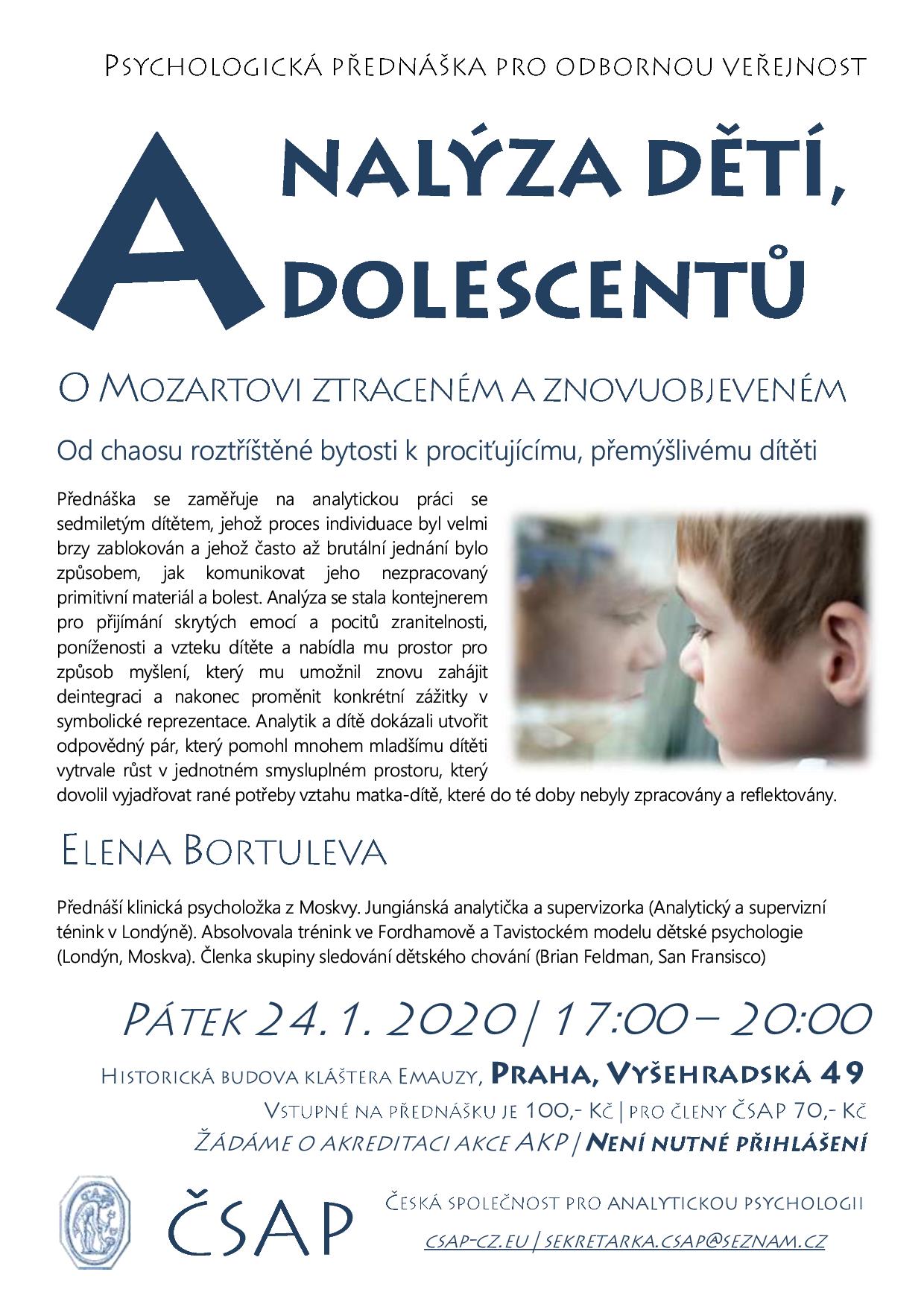 Analza det a adolescentov