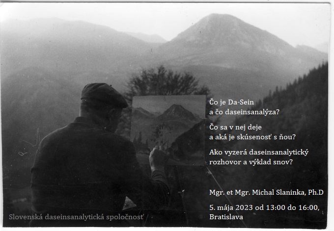 o je Da-Sein a o daseinsanalza?