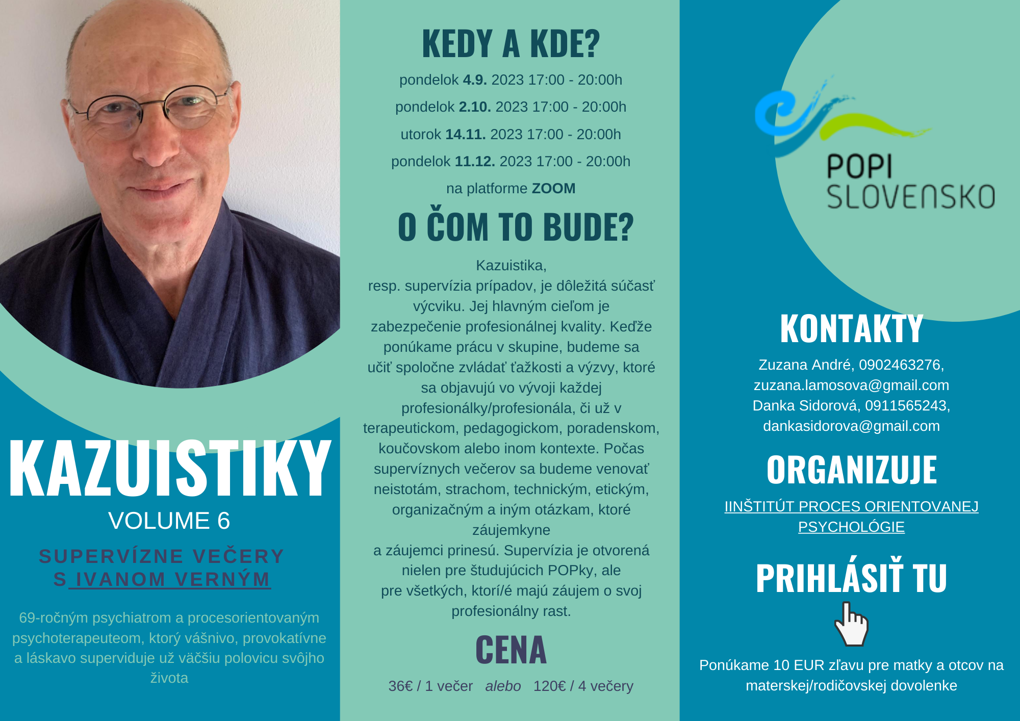 Kazuistiky - veery supervzie s Ivanom Vernm