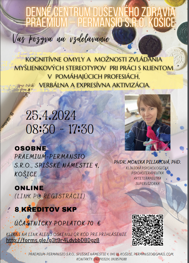 Kognitvne omyly a monosti zvldania mylienkovch stereotypov pri prci s klientom