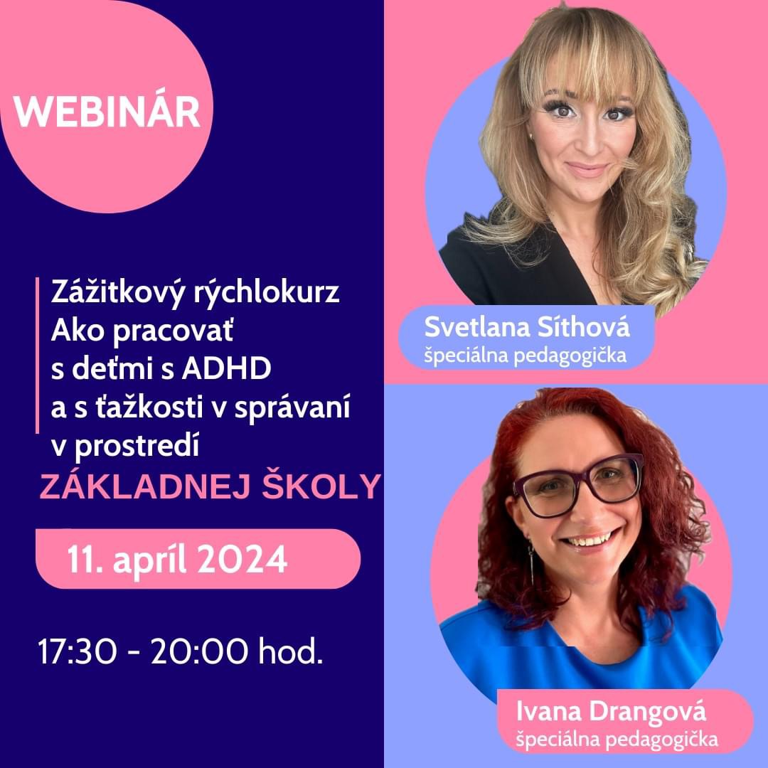 Zitkov rchlokurz_Ako pracova so iakmi/iakami s ADHD a s akosami v sprvan v Z