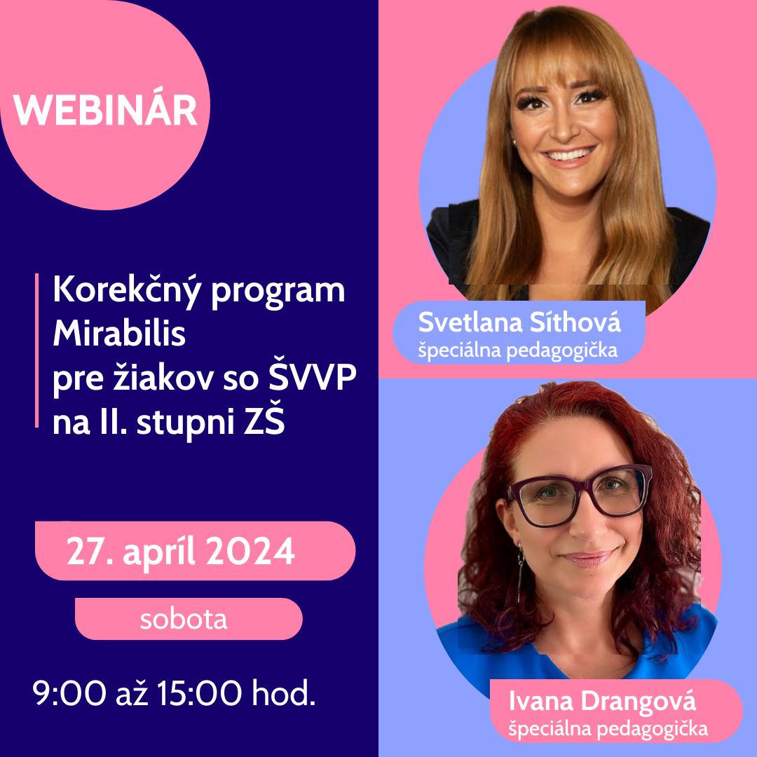 WEBINR_Korekn program Mirabilis pre iakov so VVP na II. stupni Z