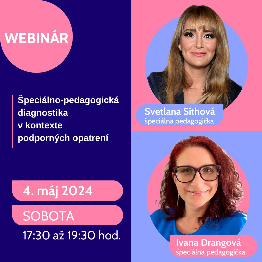 WEBINR : pecilno-pedagogick diagnostika v kontexte podpornch opatren