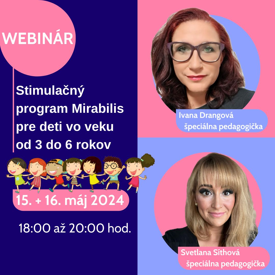 WEBINR_Stimulan program Mirabilis pre deti vo veku od 3 do 6 rokov