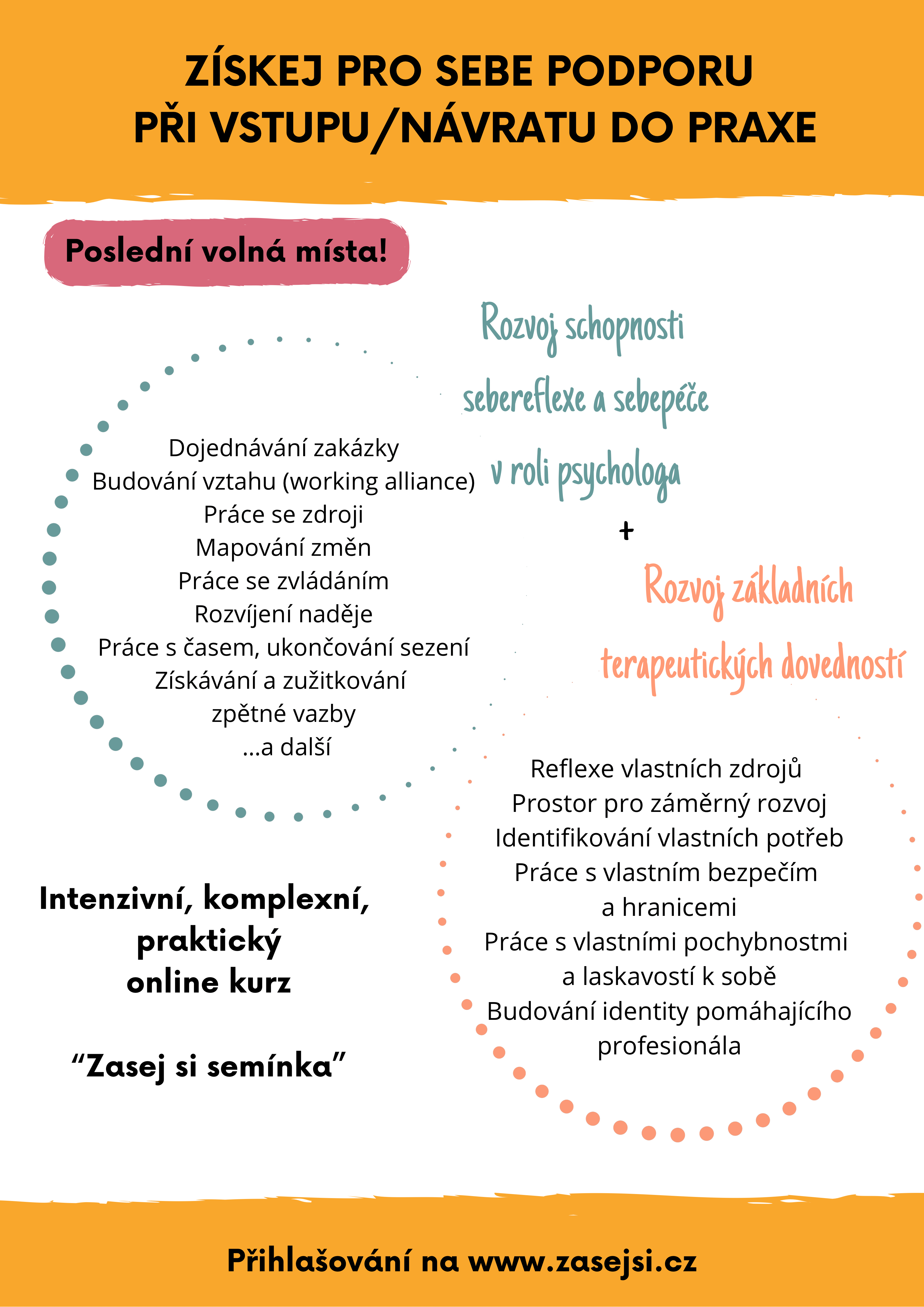 Kurz pro zanajc psychology ZASEJ SI SEMNKA