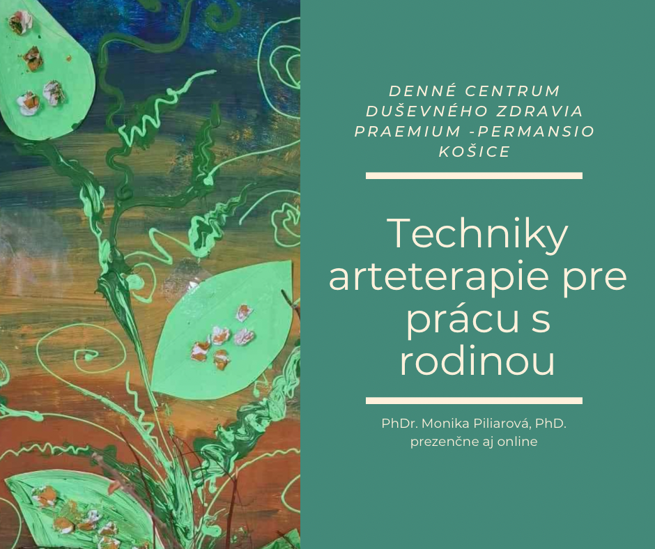 Techniky arteterapie a nmety pre vtvarn stimulciu pre prcu s rodinou v oblasti pomhajcich pro