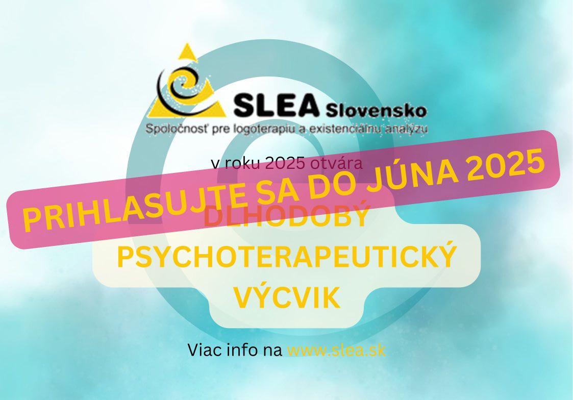 Dlhodob psychoterapeutick vcvik v existencilnej analze a logoterapii - jese 2025