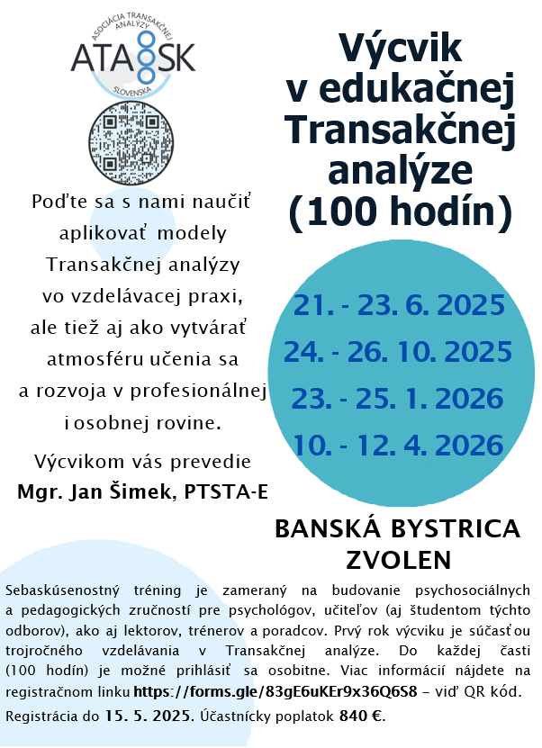 Vcvik v edukanej Transaknej analze
