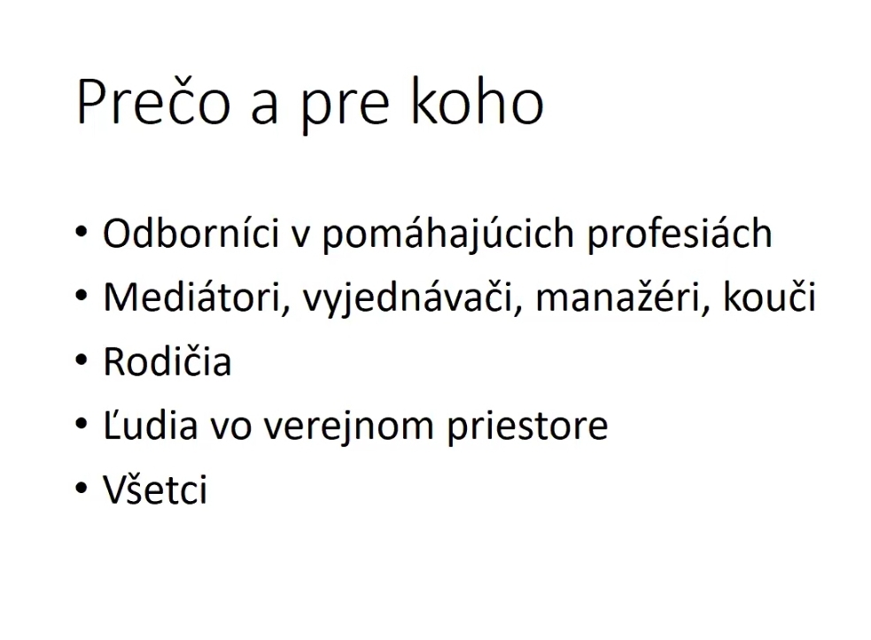 ZVLDANIE NRONCH ROZHOVOROV A AKCH SITUCI S UMI